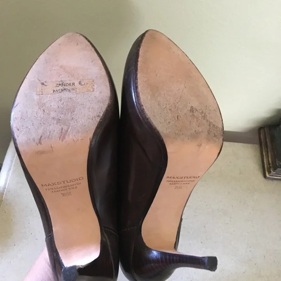 MAX STUDIO HEELED OXFORDS - Picture 7 of 9